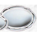 Oval Silver Plated Tray (8 1/2"x12 1/2")